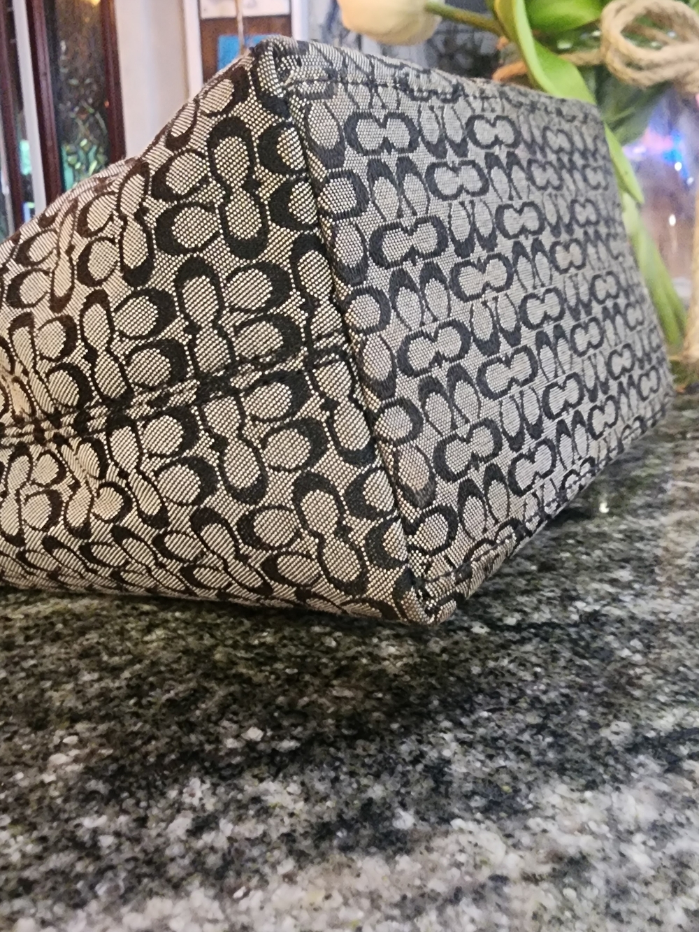 Coach Soho Mini Signature Canvas  Bag - Picture 7 of 12